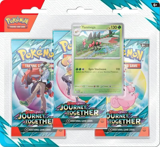 Pokemon TCG: 3 Pack Blister- Journey together