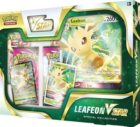 Pokemon TCG: Leafeon Vstar- Special Collection