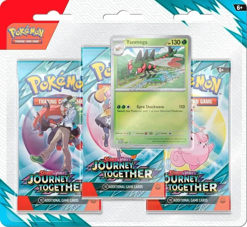 Pokemon TCG: 3 Pack Blister- Journey together