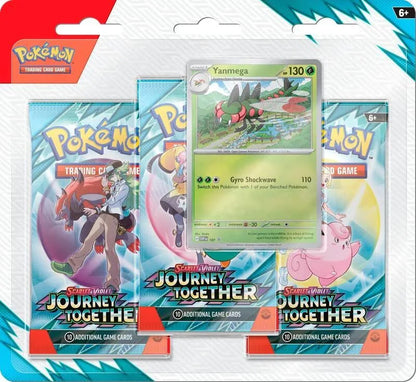 Pokemon TCG: 3 Pack Blister- Journey together