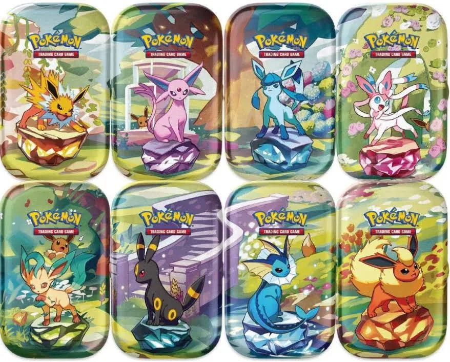 Pokemon TCG: Prismatic Evolutions- Mini Tin (1 selected at random)