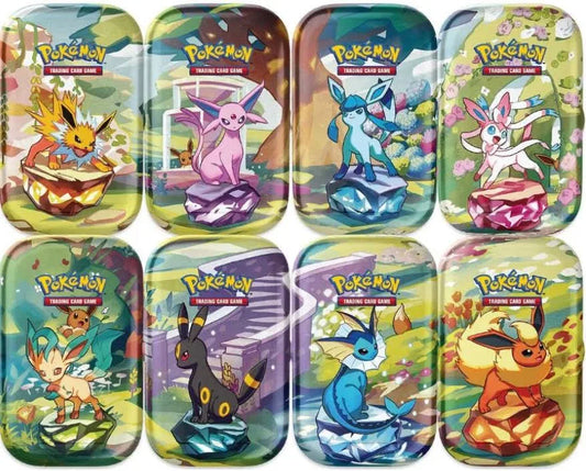 Pokemon TCG: Prismatic Evolutions- Mini Tin (1 selected at random)