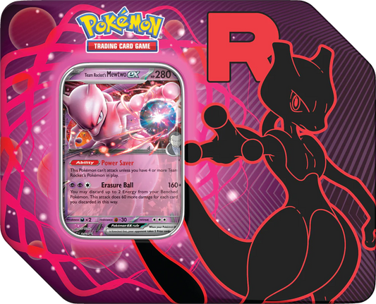 Pokemon TCG: Team Rocket Tins (3 variants)